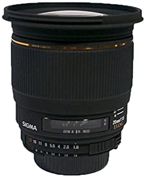 【中古】SIGMA 単焦点広角レンズ 20mm F1.8 EX DG ASPHERICAL RF ニコン用 フルサイズ対応