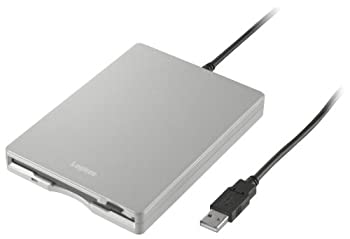 【中古】(非常に良い)Logitec USB外付型FD シルバー