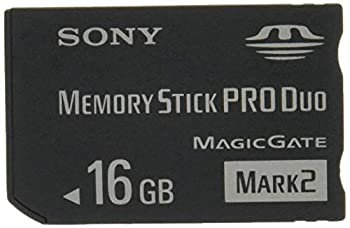 【中古】SONY 著作権保護機能搭載IC記録メディアメモリースティック PRO デュオ 16GB MS-MT16G T1