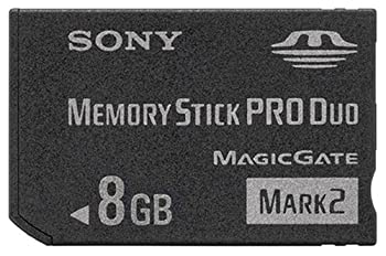 【中古】 非常に良い SONY 著作権保護機能搭載IC記録メディア“メモリースティック PRO デュオ 8GB MS-MT8G 2T