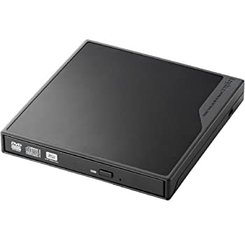 【中古】Logitec ポータブルDVDドライブ スーパーマルチ USB2.0 ブラック LDR-PME8U2LBK