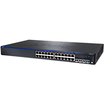 【中古】Juniper EX2200-24T-4G Layer 3 Switch - 24 Ports - Manageable - 24 x RJ-45 - 4 x Expansion Slots - 10/100/1000Base-T