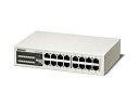 【中古】BUFFALO 10/100Mbps対応 金属筺体 電源内蔵 16ポート ホワイト スイッチングハブ LSW3-TX-16NSR