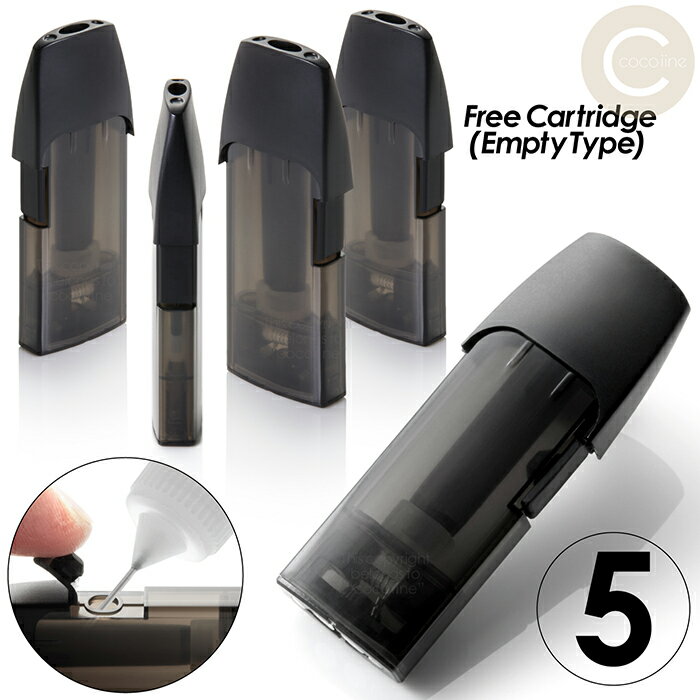 【楽天スーパーSALE割引対象商品】★送料無料&限定価格&ポイント2倍&クーポン!】DR.VAPE2 ドクターべイプ2 互換 フリーカートリッジ 5個セット お...