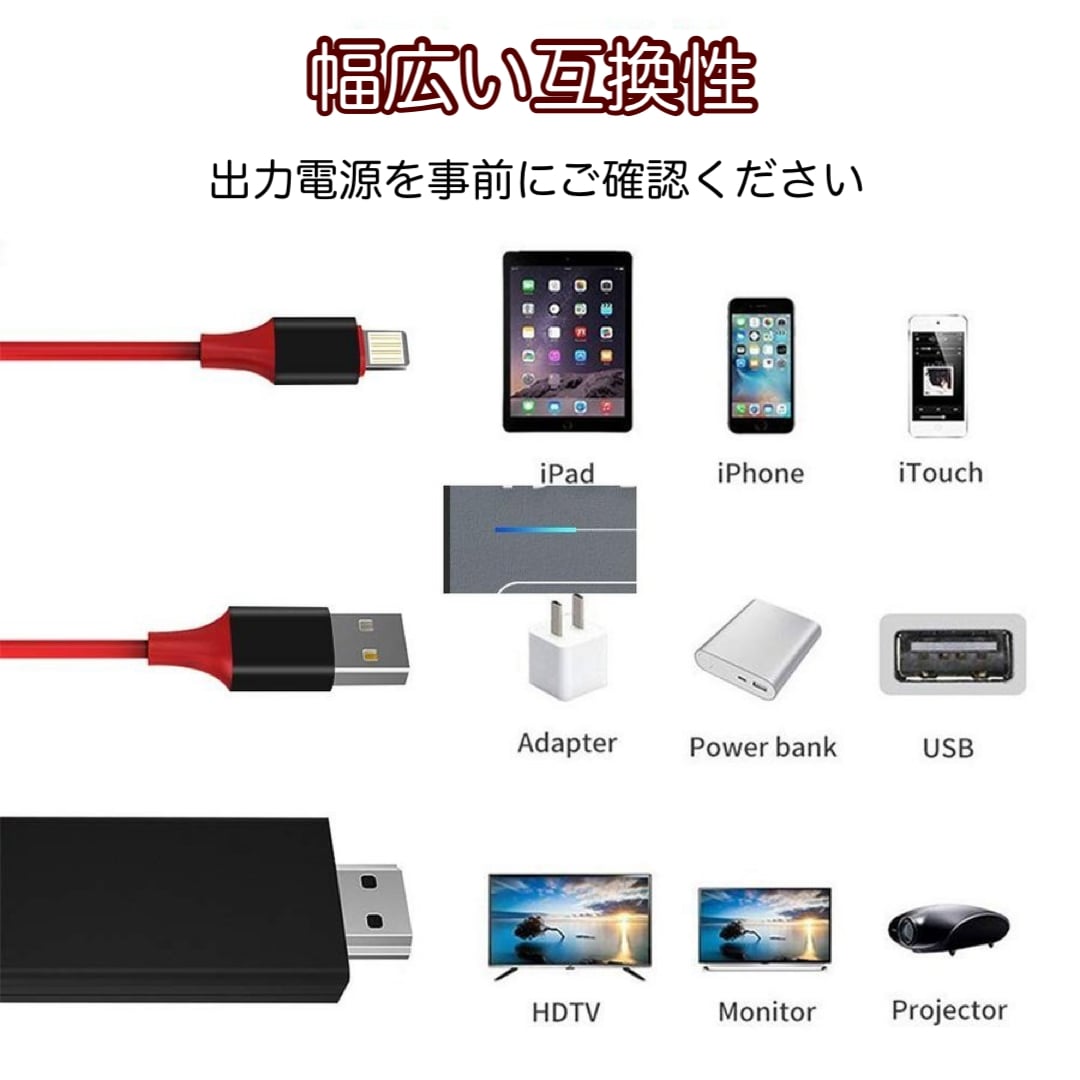 【 送料無料 】 HDMI変換ケーブル iphone type-c 変換 変換ケーブル 変換アダプタ HDMI ios14 android iPad ゲーム 動画 テレビ 接続ケーブル apple iphone12 #Putit-coco