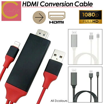 【 送料無料 】 HDMI変換ケーブル iphone type-c 変換 変換ケーブル 変換アダプタ HDMI ios14 android iPad ゲーム 動画 テレビ 接続ケーブル apple iphone12 #Putit-coco