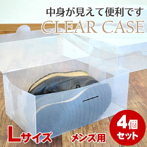 クリアーケースLサイズ4Pセット【10P24Jun11】
