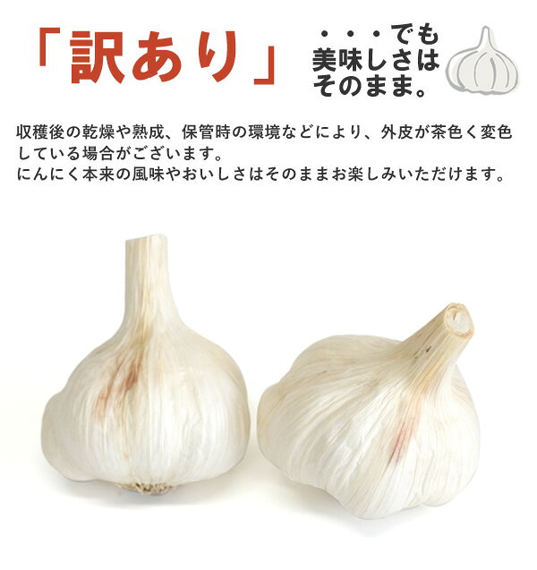 【新商品】【送料無料】FD03　にんにく　ニンニク　1kg　訳あり　Sサイズ　Mサイズ...