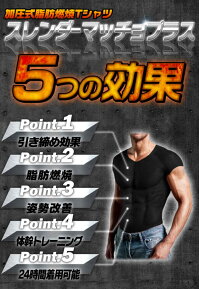 着圧インナースレンダーマッチョプラス【加圧インナー/エクササイズ/猫背矯正/スポーツインナー/矯正下着】