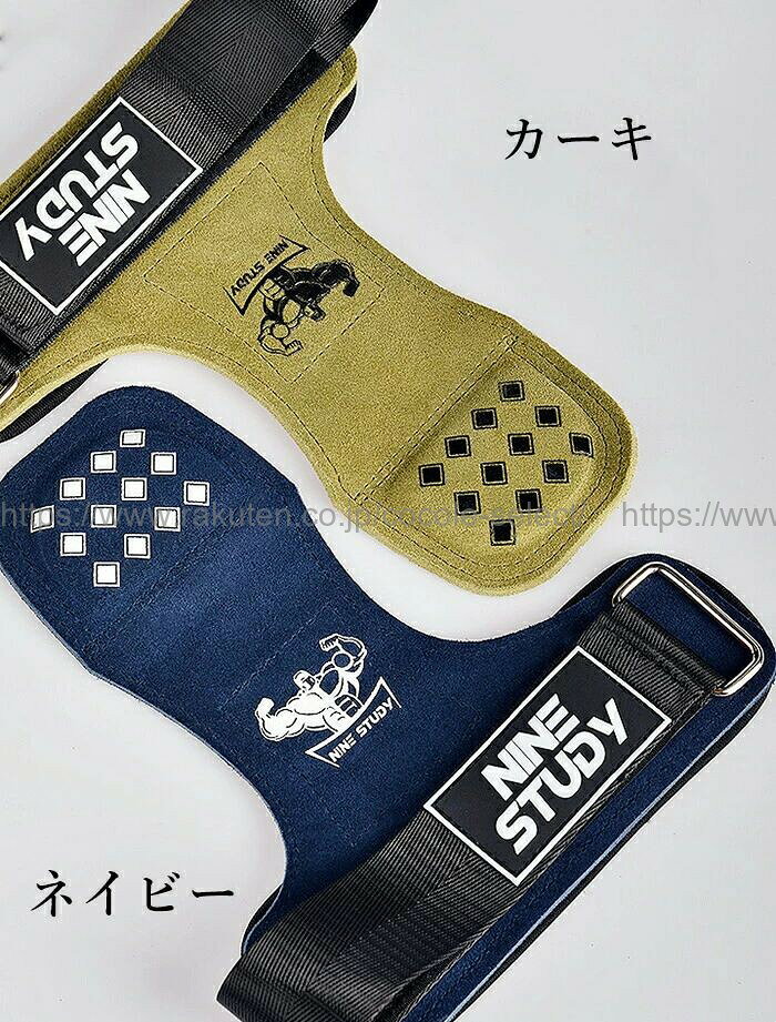 cocole-selectのトレーニンググローブ 本革 パワーグリップ 手首保護 筋トレ 滑り止め｜アングル2