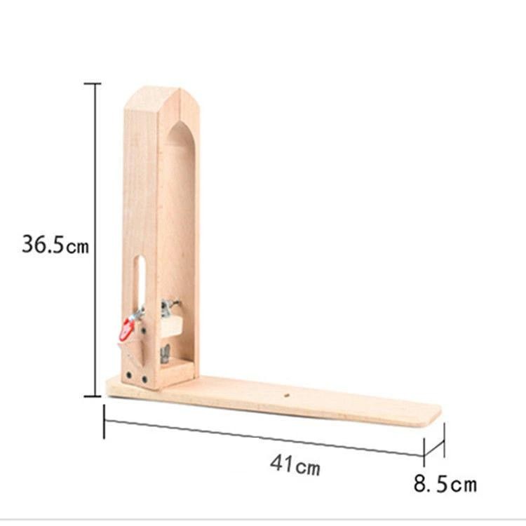 高さ抜群 ステッチングツリー レーシングポニー レザークラフト 手縫い 木製 43cm