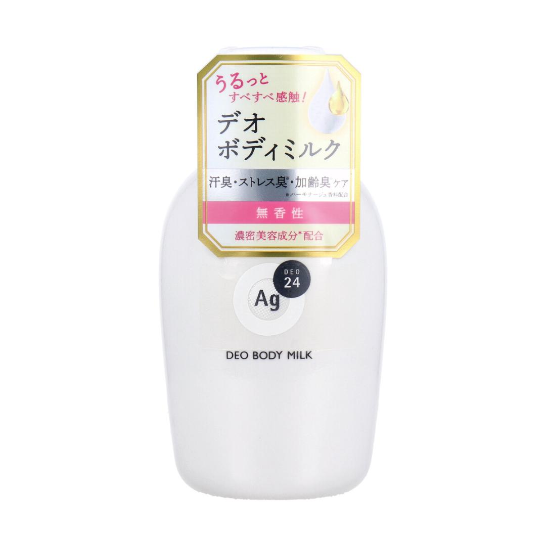 【まとめ買い】エージーデオ24 デオドラントボディミルク 無香性 180mL