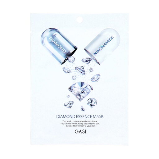 【まとめ買い】GASI(ガシ) ダイアモンドエッセンスマスク 1枚入 【まとめ買い】GASI(ガシ) ダイアモンドエッセンスマスク 1枚入