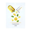 【まとめ買い】GASI(ガシ) レモンビタミンエッセンスマスク 1枚入(4)