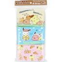 【まとめ買い】水に流せるポケットティシュ ポチャッコ・ポムポムプリン×カピバラさん 16枚(8組)×9個入(3)