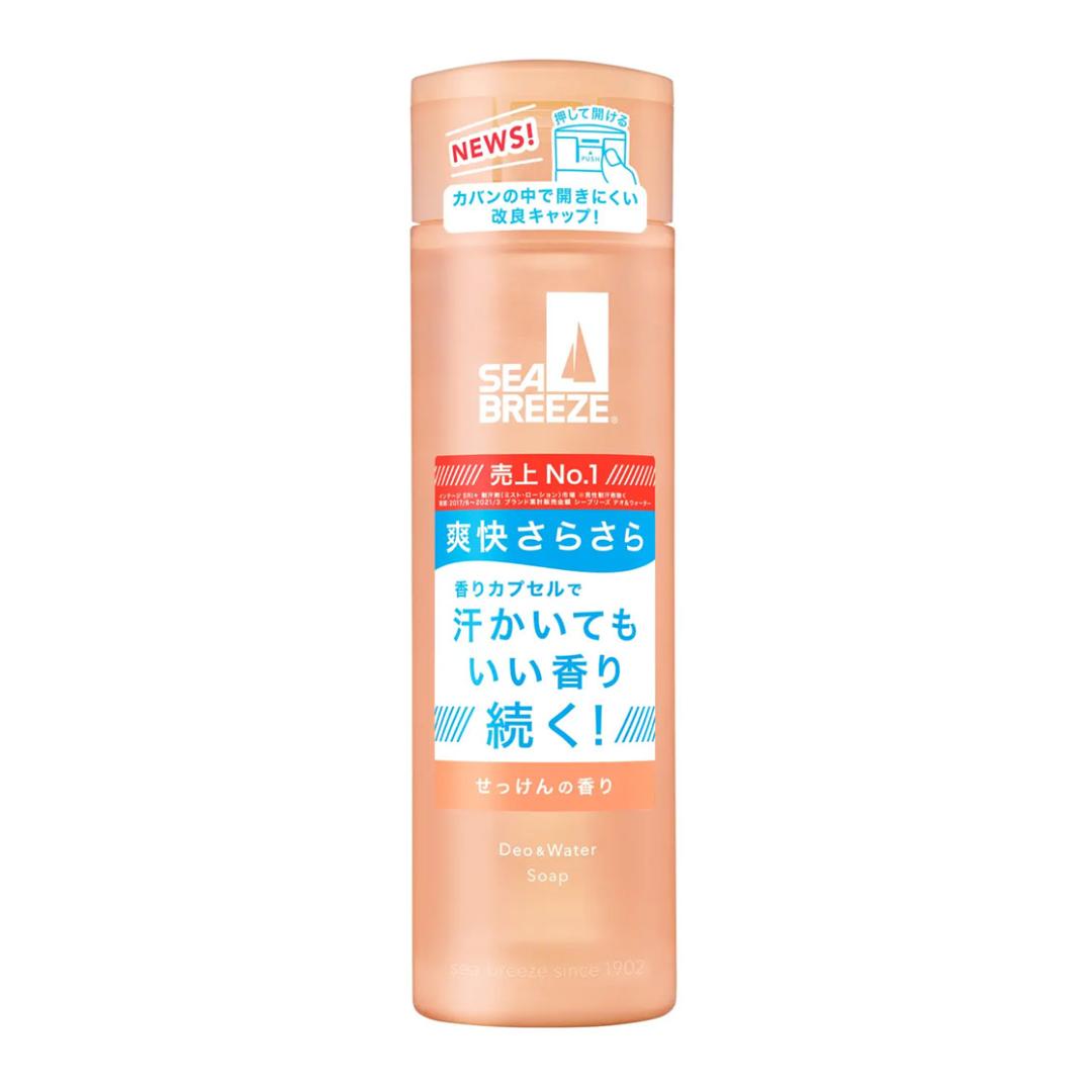 【まとめ買い】シーブリーズ デオ＆ウォーター C せっけんの香り 160mL