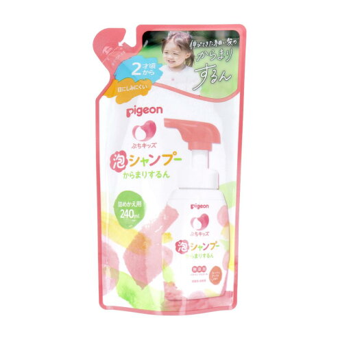 【まとめ買い】 ピジョン ぷちキッズ 泡シャンプーからまりするん フレッシュアップルの香り 詰替用 240mL 【まとめ買い】 ピジョン ぷちキッズ 泡シャンプーからまりするん フレッシュアップルの香り 詰替用 240mL