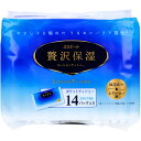 【まとめ買い】エリエール ローションティシュー 贅沢保湿 ポケット 28枚(14組)×14個パック