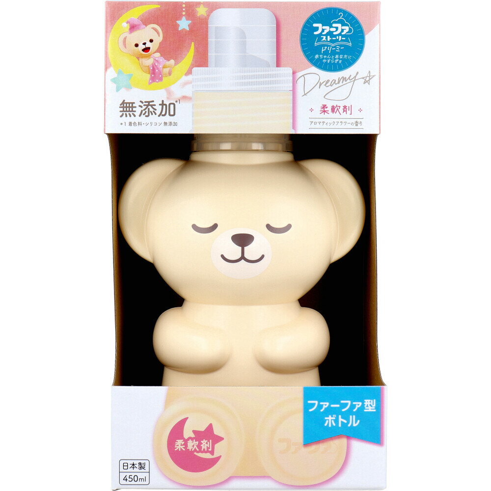 【まとめ買い】 ファーファストーリー ドリーミー 柔軟剤 アロマティックフラワーの香り 450mL