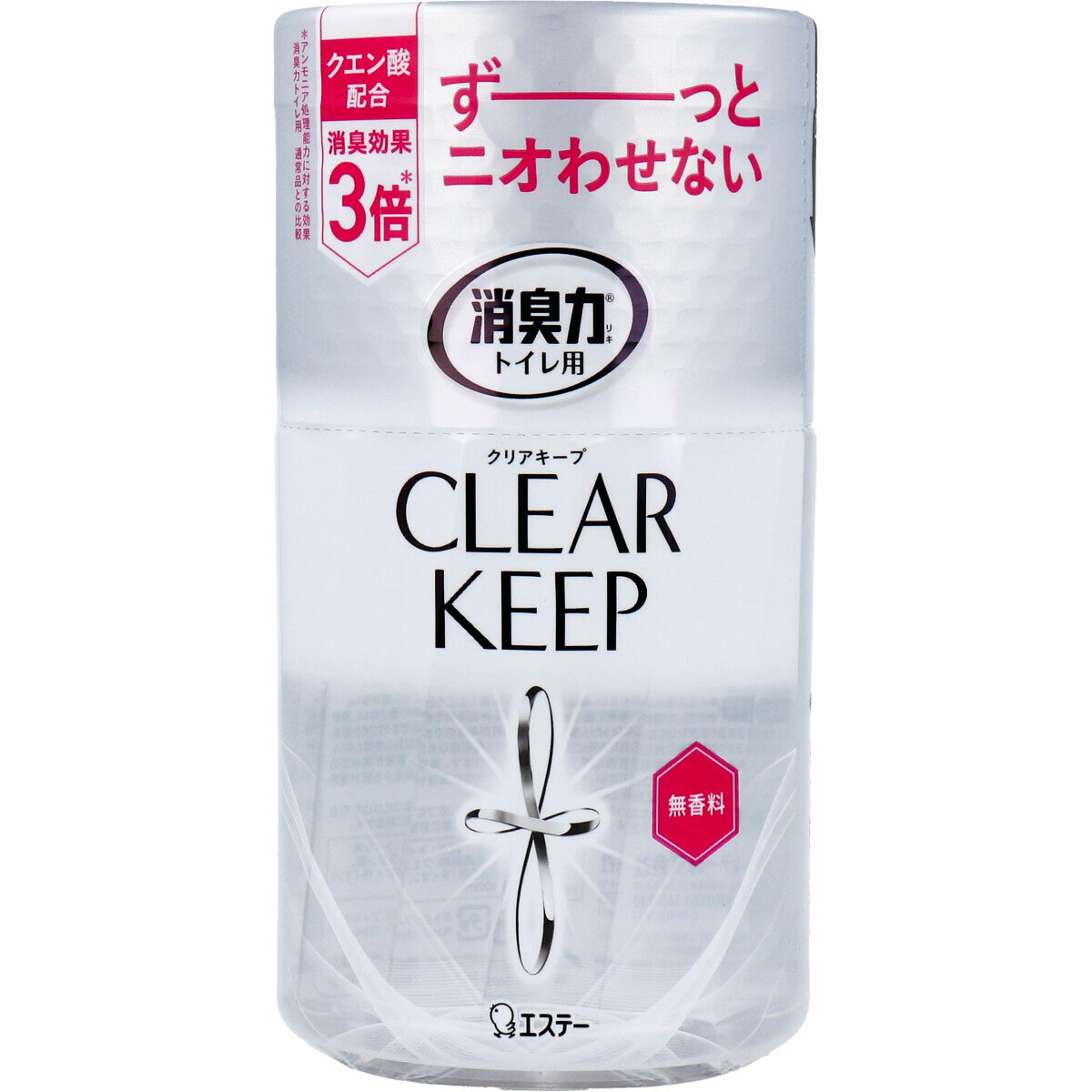 【まとめ買い】消臭力 トイレ用 CLEAR KEEP 無香料 400mL