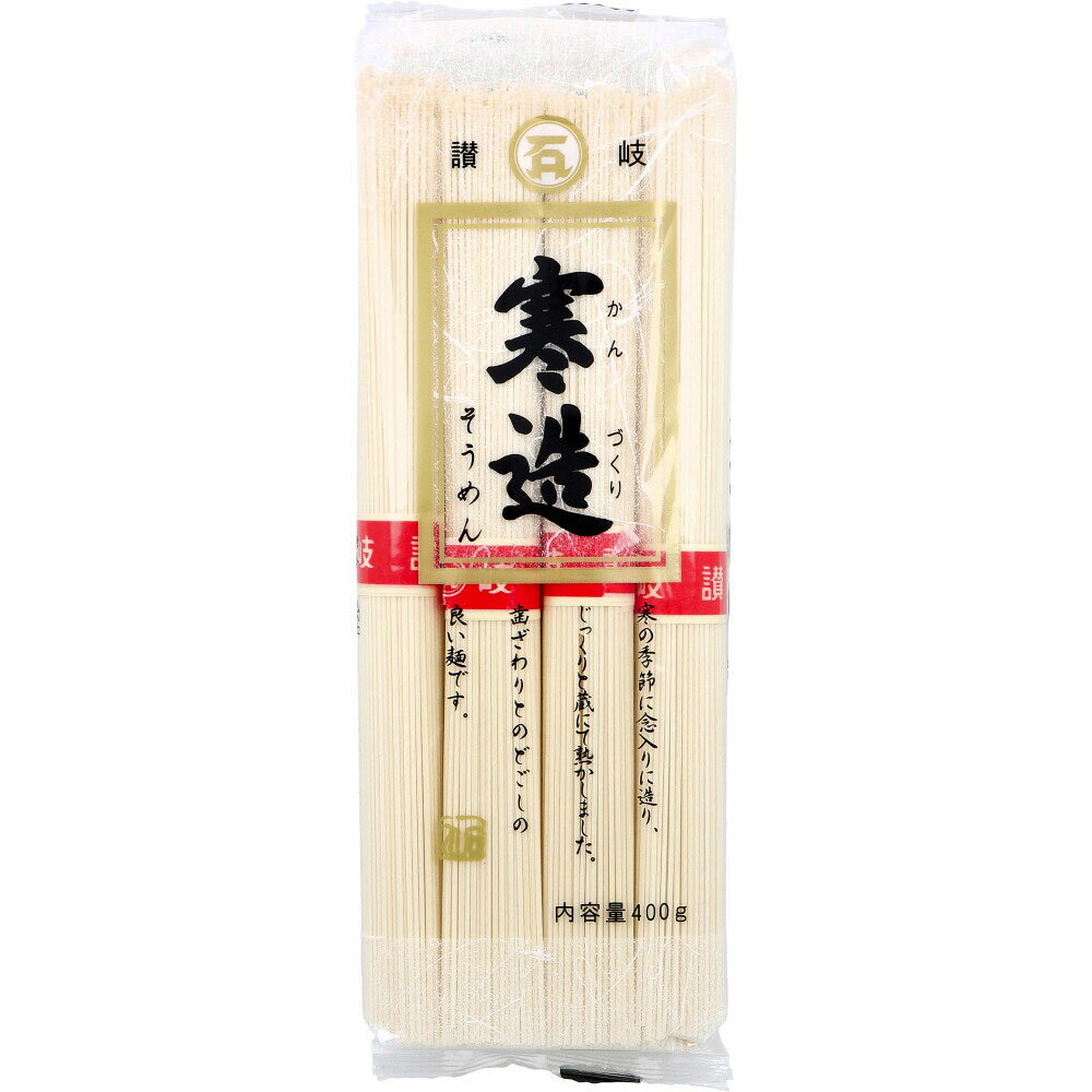 【まとめ買い】讃岐 寒造そうめん 400g