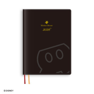ダイゴー 2026年1月始まり ディズニー Disney Diary B6 ウィークリー ミッキー ブラック 【E6160】 手帳 スケジュール帳◇8月末入荷予定