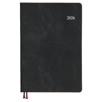 ダイゴー2026年1月始まり アポイント Appoint E8439 1週間 手帳サイズ ブラック 手帳 スケジュール帳◇8月末入荷予定