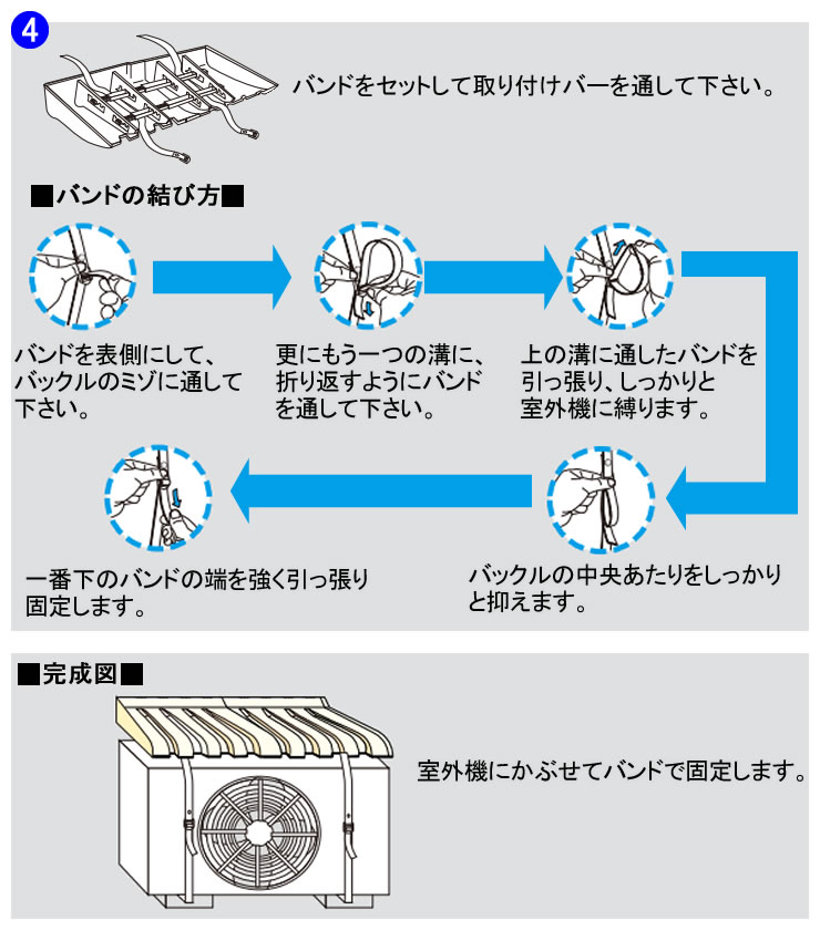 Fralya -フラリア-の日本製 エアコン室外機用カバー［伊勢藤］省エネ対策 エアコン 直射日光 雨 ほこり【ポイント10倍】【フラリア】｜アングル3