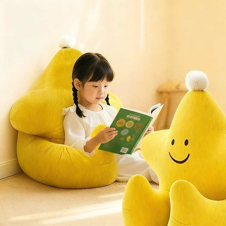 テレビ枕 背もたれクッショ キッズ 読書クッション コンパクト 可愛い 子供用 うつ伏せ 枕 クッション 軽い ミニソファー 快適 ふかふか かわいい フロアクッション チェア ソファー 腰当てクッション 無地 シンプル ギフト プレゼント [2]