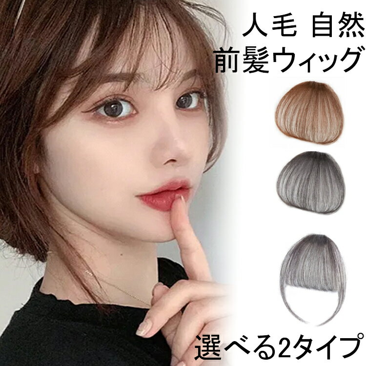Rakuten - 前髪ウィッグ 人毛 ウィッグ 前髪 ポイントウィッグ 自然 部分ウィッグ クリップ パッチン ワンタッチ 付け毛 レディース メンズ つけ毛 ヘアアレンジ かつら コスプレ イメージチェンジ 仮装 女性 男性 かわいい
