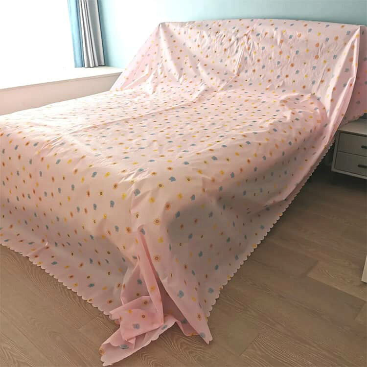 家具カバー 大判 ベッドカバー シート マルチカバー 埃よけ おしゃれ 布 ファニチャーカバー ソファカバー 室内 大判 防塵カバー 遮光 防塵 埃カバー 洗える 保護カバー 多用途 長方形 正方形 テーブルクロス 総柄 汚れ防止 ホコリ防止 [3]