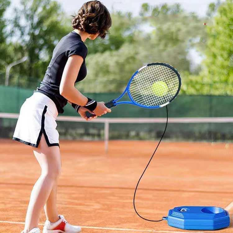 テニストレーナーセット テニス練習 練習器具 ソロテニス ラケット+ひも付きボール...