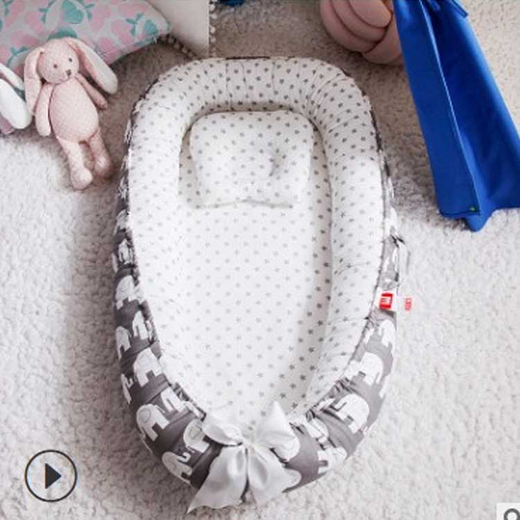 ベッドインベッド ベビーベッド 折りたたみ 寝返り防止 添い寝 新生児 枕付き 赤ちゃん 乳幼児 ベビー 洗濯可能 持ち運び 転落防止 男の子 女の子 通気性 添い寝 持ち運びやすい コンパクト 布団 ベビー布団 旅行 帰省 ドライブ 移動 3