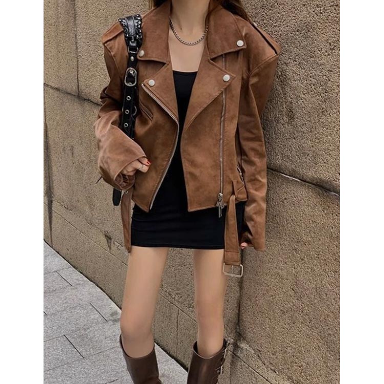 ライダースジャケット 防寒 レディース ジャケット ブルゾン ライダース アウター 30代 ブルゾン 春 フェイクスエード きれいめ 秋冬 ジャケット 20代 ジャケット 40代 スエード ストリート おしゃれ かわいい コート