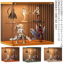 フィギュアケース ビッグサイズ コレクションケース アクリルケース コレクションボックス 収納ボックス 積み重ね可能 扉付きひな壇 3段式 組み立て式 透明 クリアケース コレクション 棚 飾り棚 趣味 推し 収納棚 アクリルスタンド 展示ボックス 展示ケース