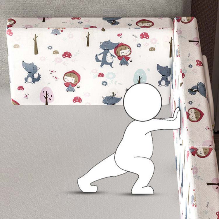 ベッドガード 柔らかい クッション ベビーベッド用 サイドパット 柵 ベッドフェンス ロングベビーベッド専用 転落防止 おしゃれ コーナークッション ベビーガード 寝返り防止 組み合わせ自由 布団 落下防止 ベッドサイドガード 赤ちゃん ベビー [3]