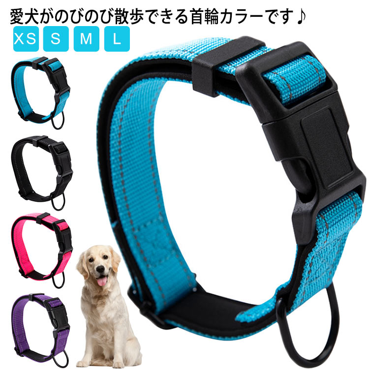 Nylon （Small Dogs） - ペット 首輪 ナイロン 軽量 犬 ペットグッズ 犬 用品 お散歩 おしゃれ グッズ カラー 犬のリード 犬の首輪 可愛い 紐 カラフル シンプル ペット用品 犬用品 小型犬 中型犬 大型犬 送料無料