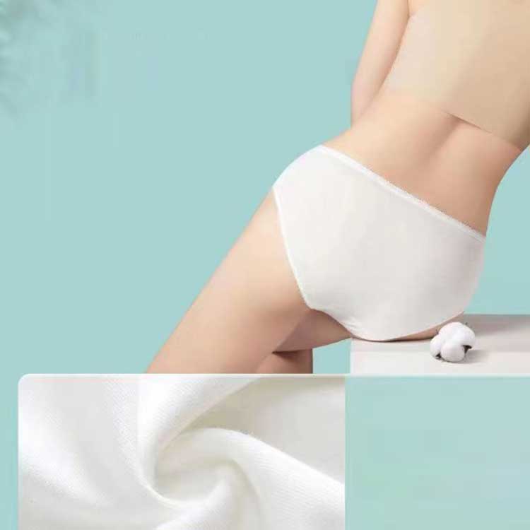 5枚セット 使い捨てショーツ レディース 使い捨て下着 ペーパーショーツ 使い捨て 綿 EOガス滅菌済 パンツ 女性用 無地 海外旅行用品 5個包装 防災 入院 海外 旅行 産後 衛生的 介護 出張 便利 送料無料