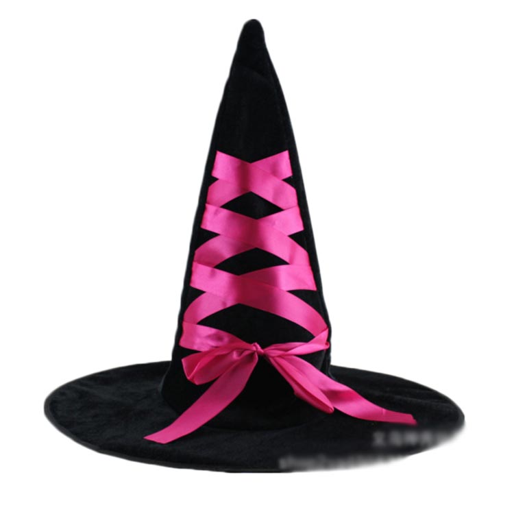 ハロウィン 帽子 魔女帽 ハロウィンハット 魔法使い とんがり帽 コスプレ 変装 仮装 パーティーグッズ キャップ ヘッドアクセサリー