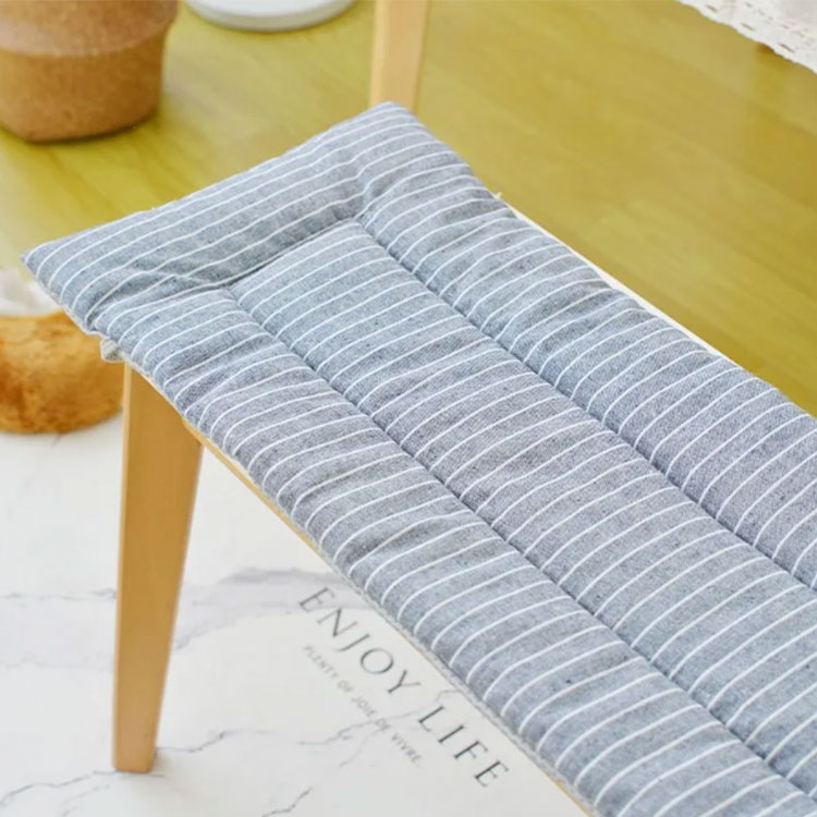 長座布団 ベンチ用 ベンチシートクッション 椅子クッション 玄関ベンチ 椅子用 長方形 お尻が痛くない チェアパッド ソファパッド シートクッション おしゃれ 着脱式 長方形 滑り止め 変形しにくい ストラップ付き 折り畳み ダイニングベンチ オールシーズン 送料無料