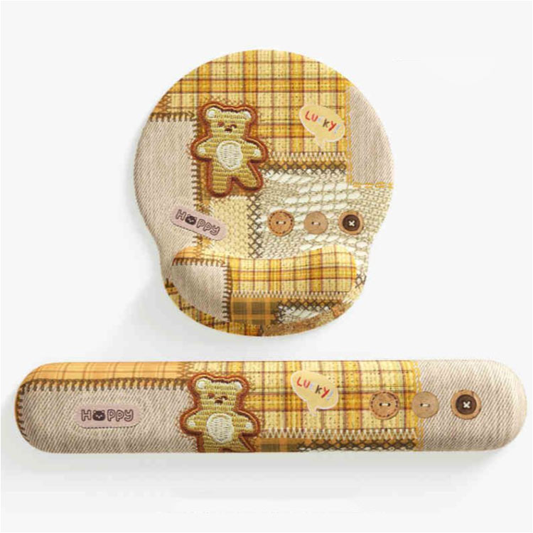 マウスパッド キーボード用リストレスト 手首疲労 アームレスト 疲労軽減 低反発タイプ パソコン PC ノートパソコン かわいい セットアップ 用 手首 腕 肩 リストレスト 滑り止め ロングタイプ ストレス解消 在宅ワーク 会社 プレゼント ギフト 可愛い