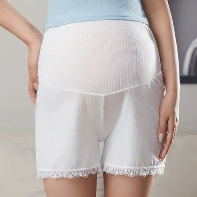 マタニティウェア ショートパンツ レギンス 3分丈 涼しい ひんやり 接触冷感 スパ...
