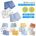 期間限定【50%OFFクーポン配布】キッズ ボクサーパンツ 男の子 キッズ ジュニア パンツ 3枚セット│子供 子ども こども 下着 男の子 男の子用 男子 100 110 120 ボクサー ブリーフ 子供下着 インナー 一部 綿100% 春 夏 入園 入学 入園グッズ 入園セット
