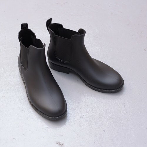 雨雪兼用防水レインブーツ【送料無料】サイドゴア レインブーツ レディース 防水 長靴 レイン シューズ 軽い 滑りにくい おしゃれ ショート丈 シンプル 軽量 梅雨 雪 撥水 雨 売れ筋 ブラック 黒 脱ぎやすい かわいい