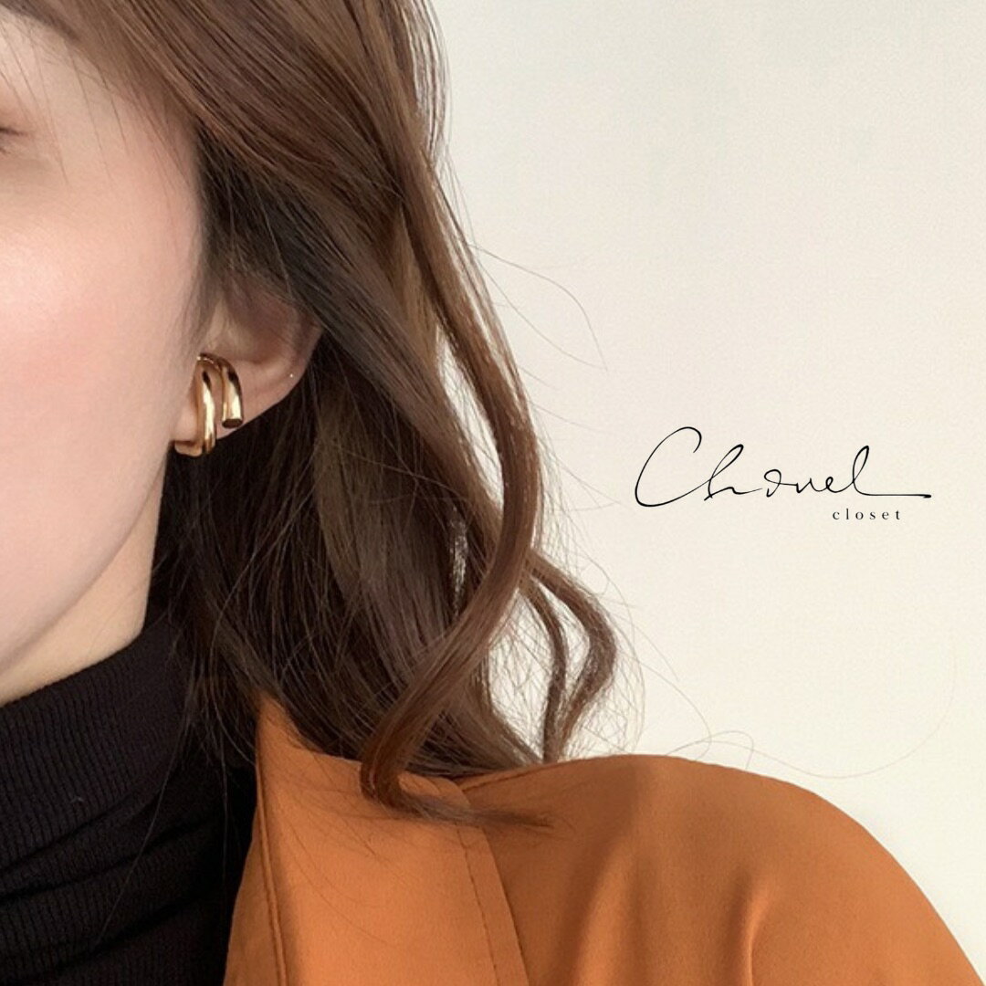 送料無料 イヤーカフ 両耳 2重 ダブル おしゃれ かわいい アクセ アクセサリー オシャレ 韓国 誕生日 女性 誕生日プレゼント ギフト ゴールド シルバー ...