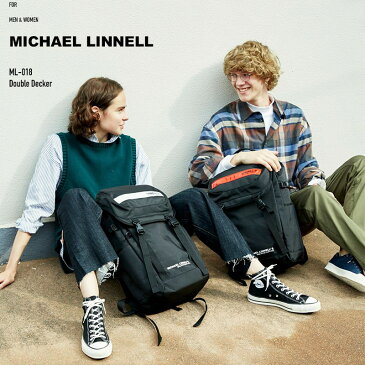 リュック リュックサック バックパック メンズ レディース マイケルリンネル ML-018 フラップ リュック MICHAEL LINNELL