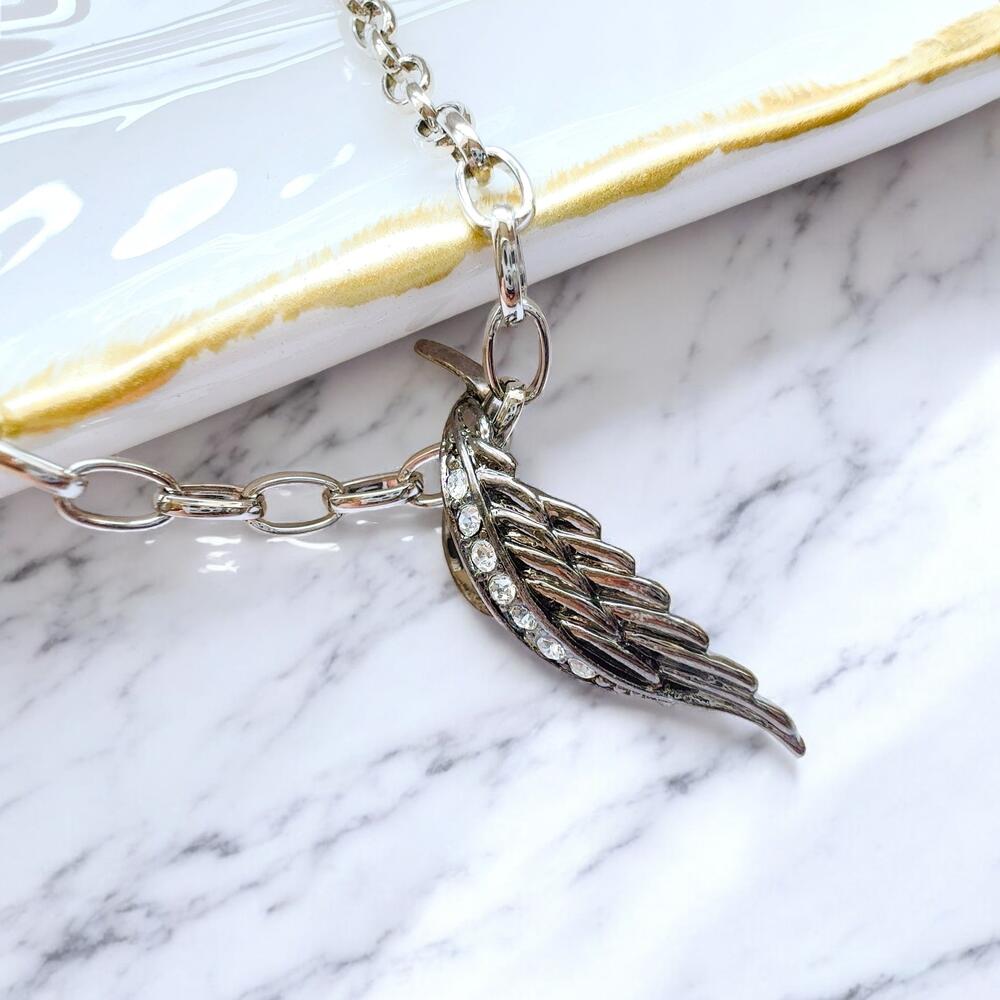 M105 金運召致 無駄を省き増やす 金の羽 金運財運 金上昇ネックレス 龍神 須佐之男命【開運・金運・財運・成長運】祈祷師 澪央 成功 開運 お守り 御守り おまじない 叶う 祈祷 霊感霊視 願望成就 財運 金運 副業 臨時収入 一攫千金 ユニセックス 男女兼用 men's WING 3