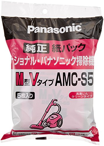 楽天SHOP Coco Makai 楽天市場店パナソニック AMC-S5 クリーナーパック （M型Vタイプ）（5枚入） AMC-S5