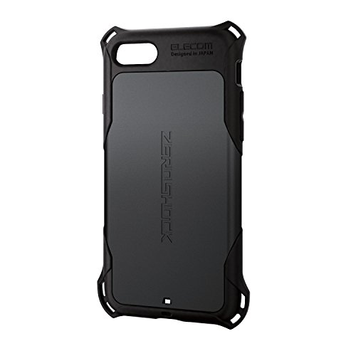 樂天商城 - エレコム iPhone SE (第2世代/第3世代) / 8 / 7 用 ケース 耐衝撃 角エアクッション ZEROSHOCK ブラック PM-
