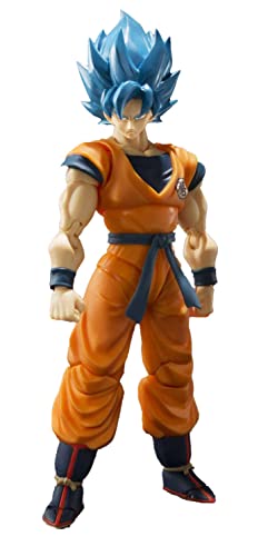 乐天商城 - TAMASHII NATIONS S.H.フィギュアーツ ドラゴンボール スーパーサイヤ人ゴッドスーパーサイヤ人孫悟空-超- 約140mm AB